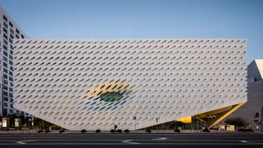exterior of The Broad by photographer Mike Kelley