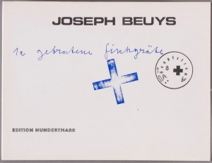 Joseph Beuys - 1a gebratene Fischgräte, 1972, paperbound book, offset