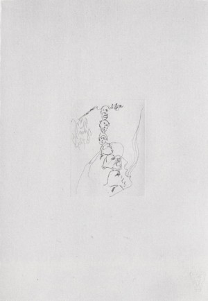 Joseph Beuys - Collezione di grafica: For Terremoto, 1982, etching and pencil drawing on wove