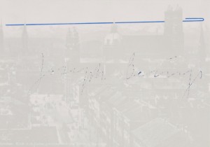 Joseph Beuys - Eurasianstab über den Alpen, 1971