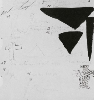 Joseph Beuys - MANRESA, 1967, offset on cardstock