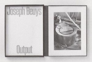 Joseph Beuys - Output, 1978, 40 black and white photographs by Werner Krüger, in box
