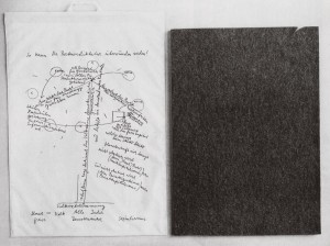 Joseph Beuys - So kann die Parteiendiktatur überwunden werden, 1971, printed polyethylene shopping bag with information sheets and felt object