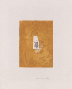 Joseph Beuys - Suite Zirkulationszeit: Honigtopf, 1982, etching and aquatint on white wove