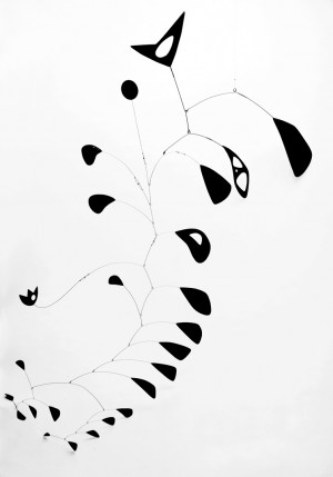 Alexander Calder - The S-Shaped Vine, 1946, painted sheet metal and wire