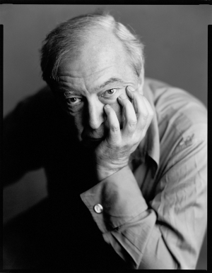 Timothy Greenfield‐Sanders - Portrait of Jasper Johns, 1988, black and white photograph