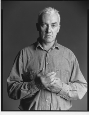 Timothy Greenfield‐Sanders - Portrait of Sean Scully, 1991, black and white photograph
