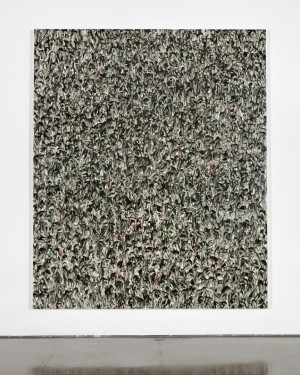 Julian Lethbridge - Untitled, 2012, oil and pigment stick on linen
