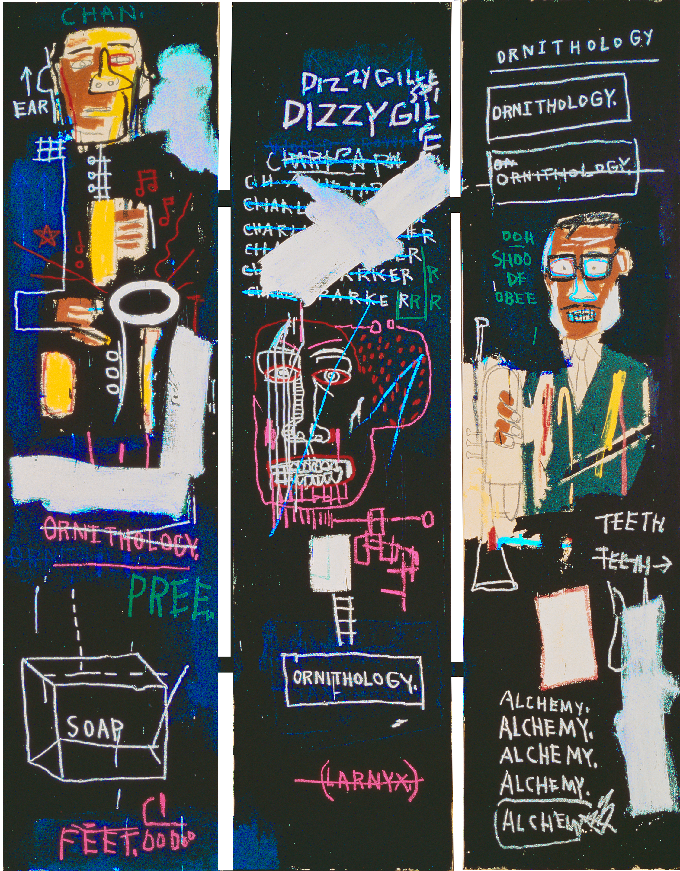 Jean-Michel Basquiat's Horn Players