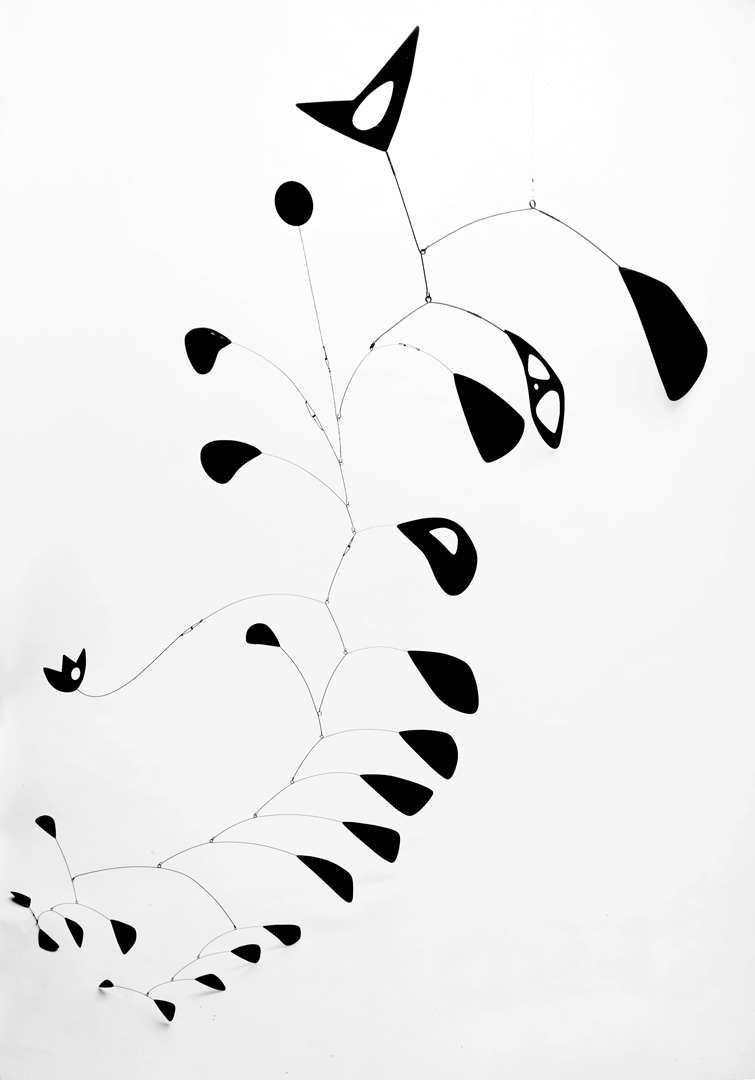 Alexander Calder - The S-Shaped Vine, 1946, painted sheet metal and wire