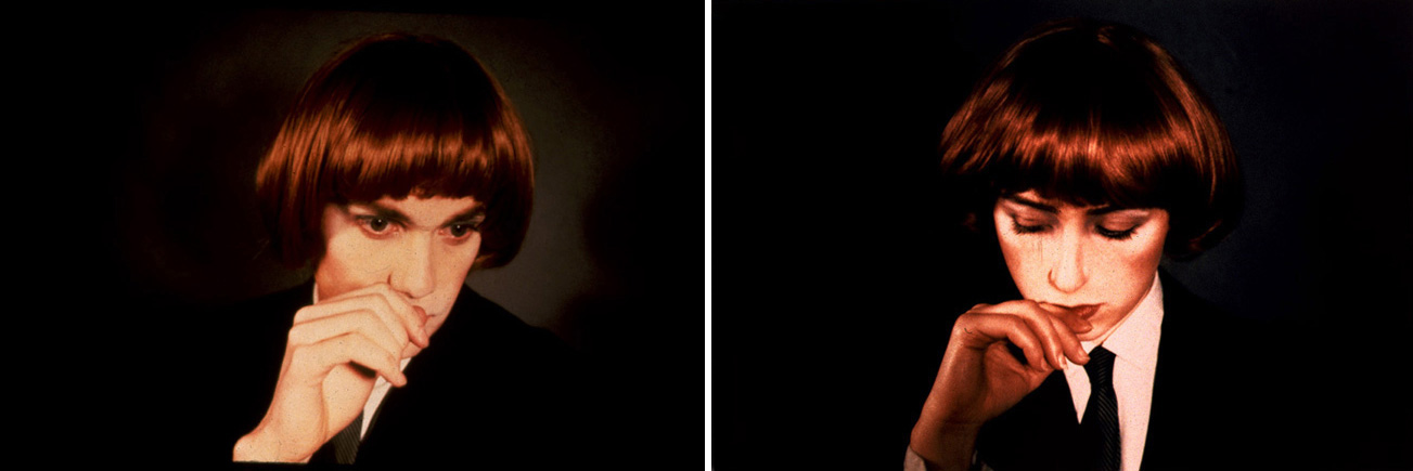 Cindy Sherman - Untitled (Richard Prince and Cindy Sherman), 1980, two Ektacolor photographs