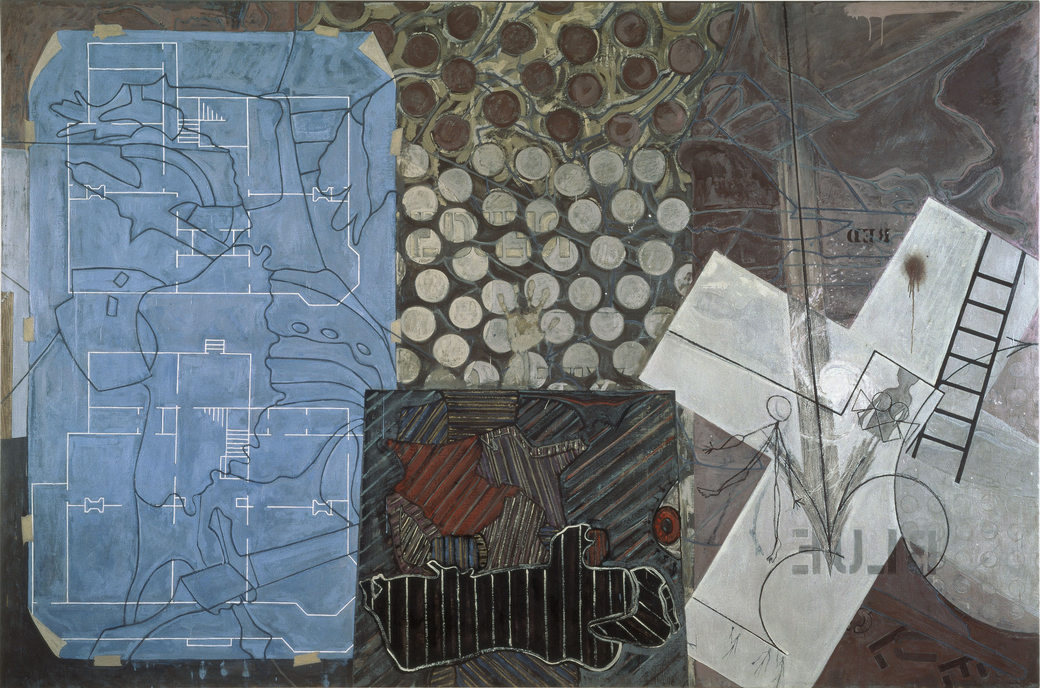jasper johns figure five