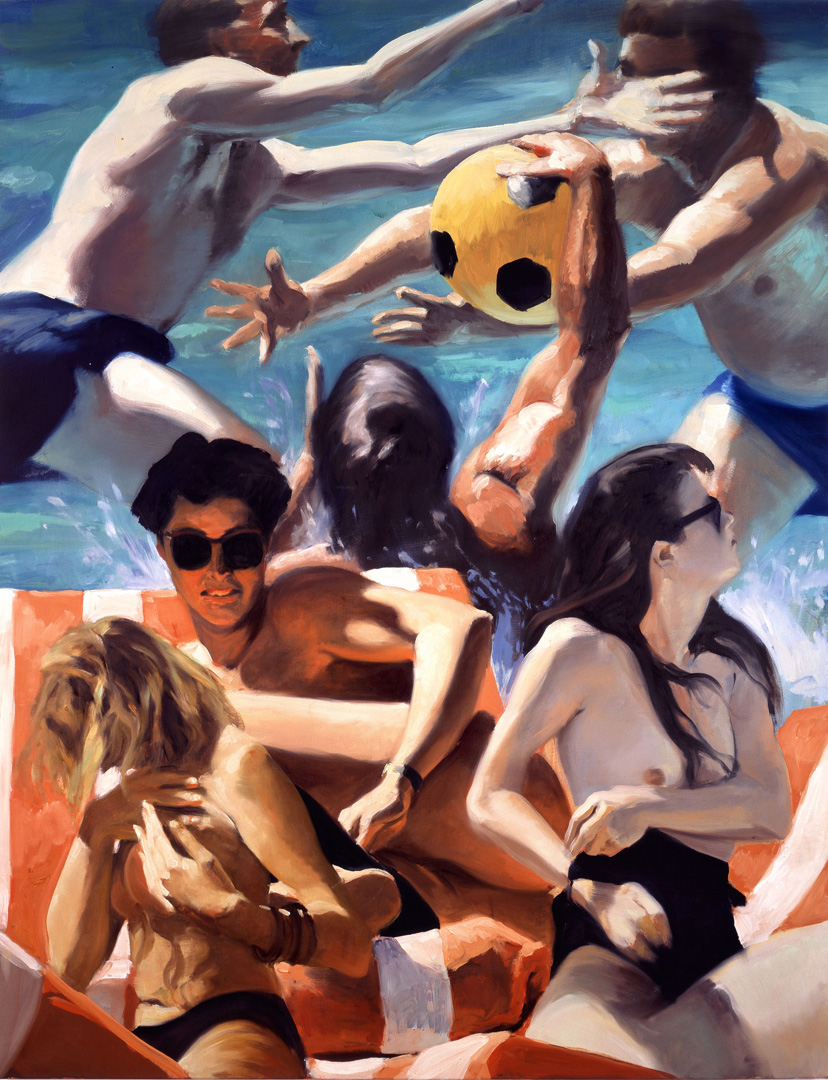 Eric Fischl - The Call of the Ball, 1993, oil on linen