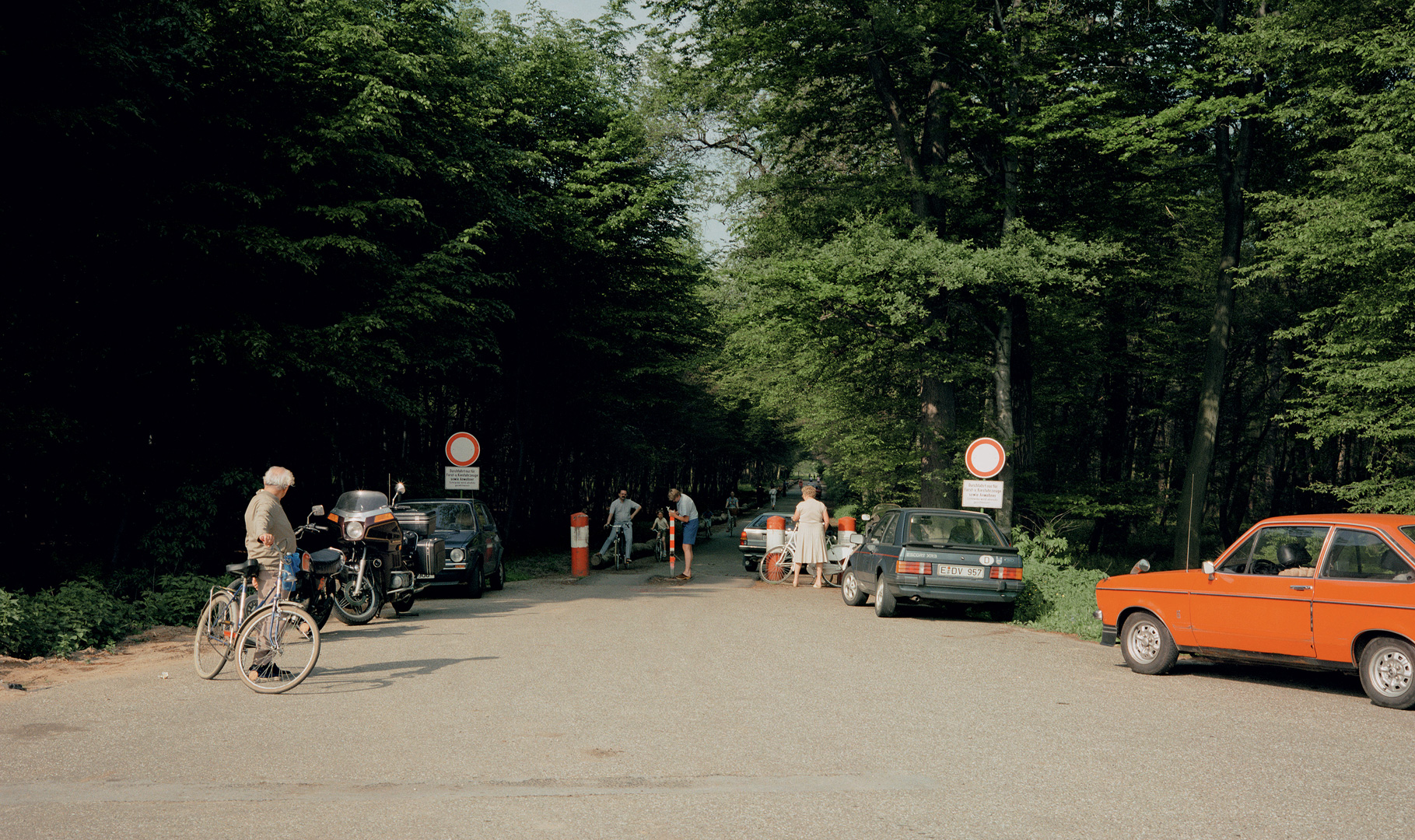 Andreas Gursky - Ratingen, 1984, chromogenic print mounted on Plexiglas in artist's frame