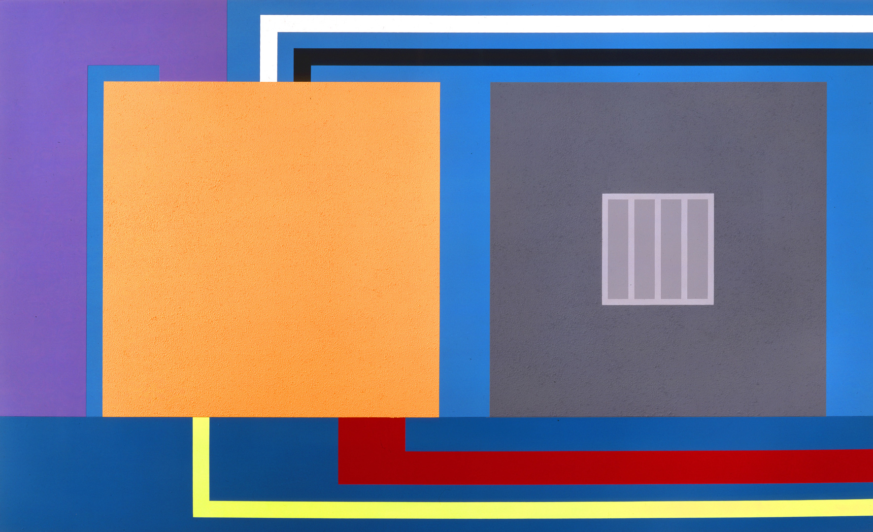 A Perfect World Peter Halley The Broad