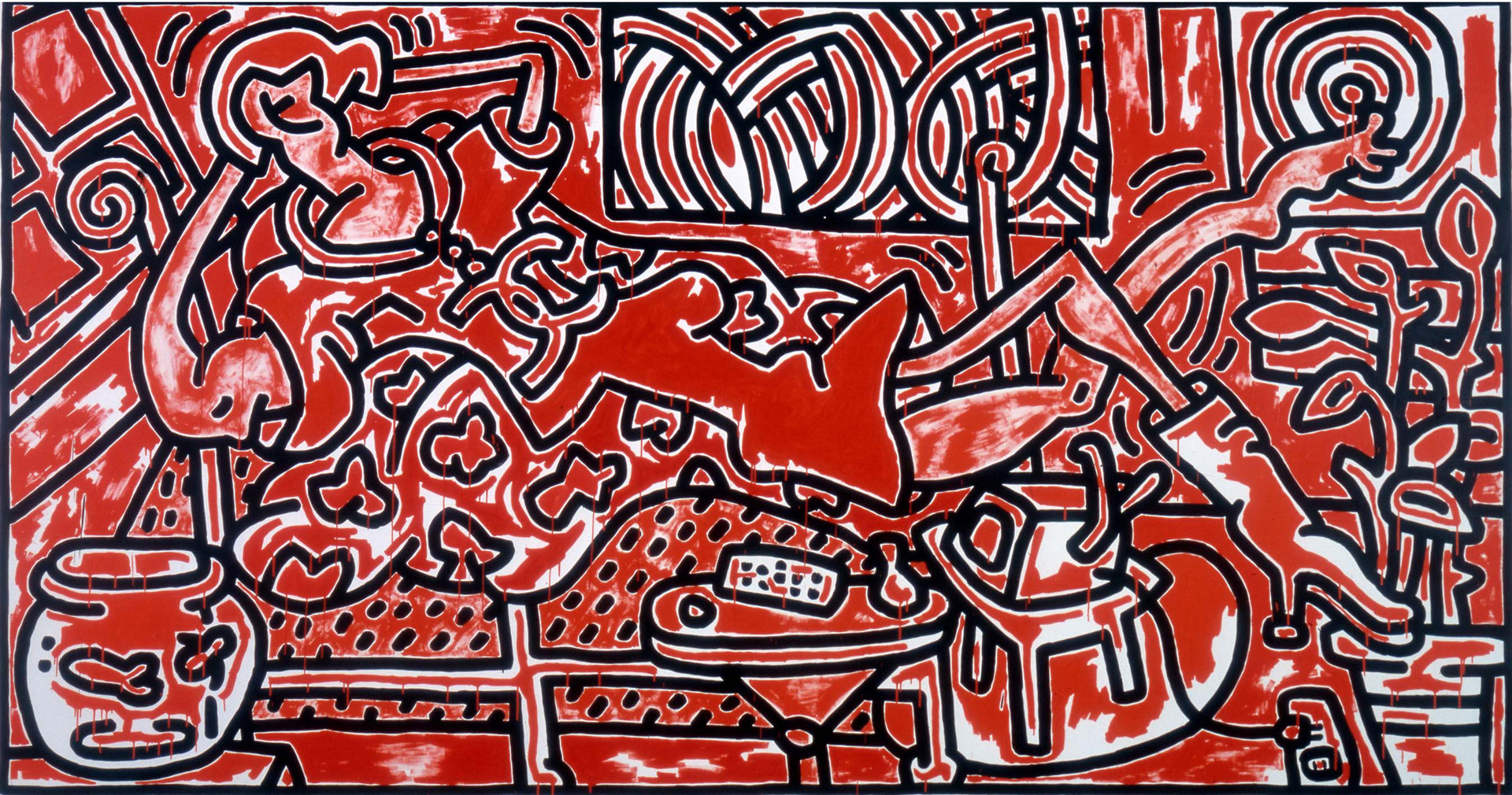 red-room-keith-haring-the-broad