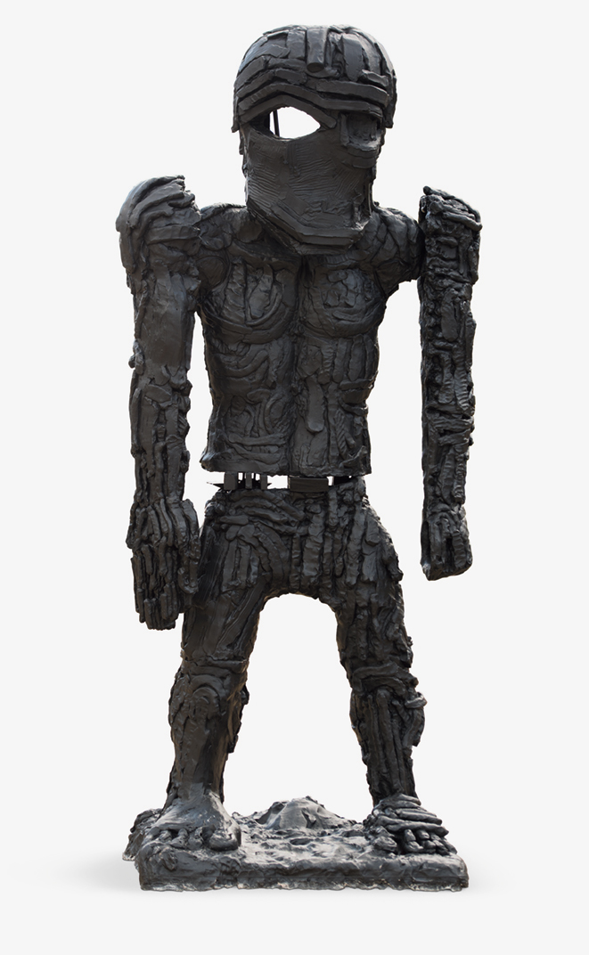 Thomas Houseago - Giant Figure (Cyclops), 2011, bronze