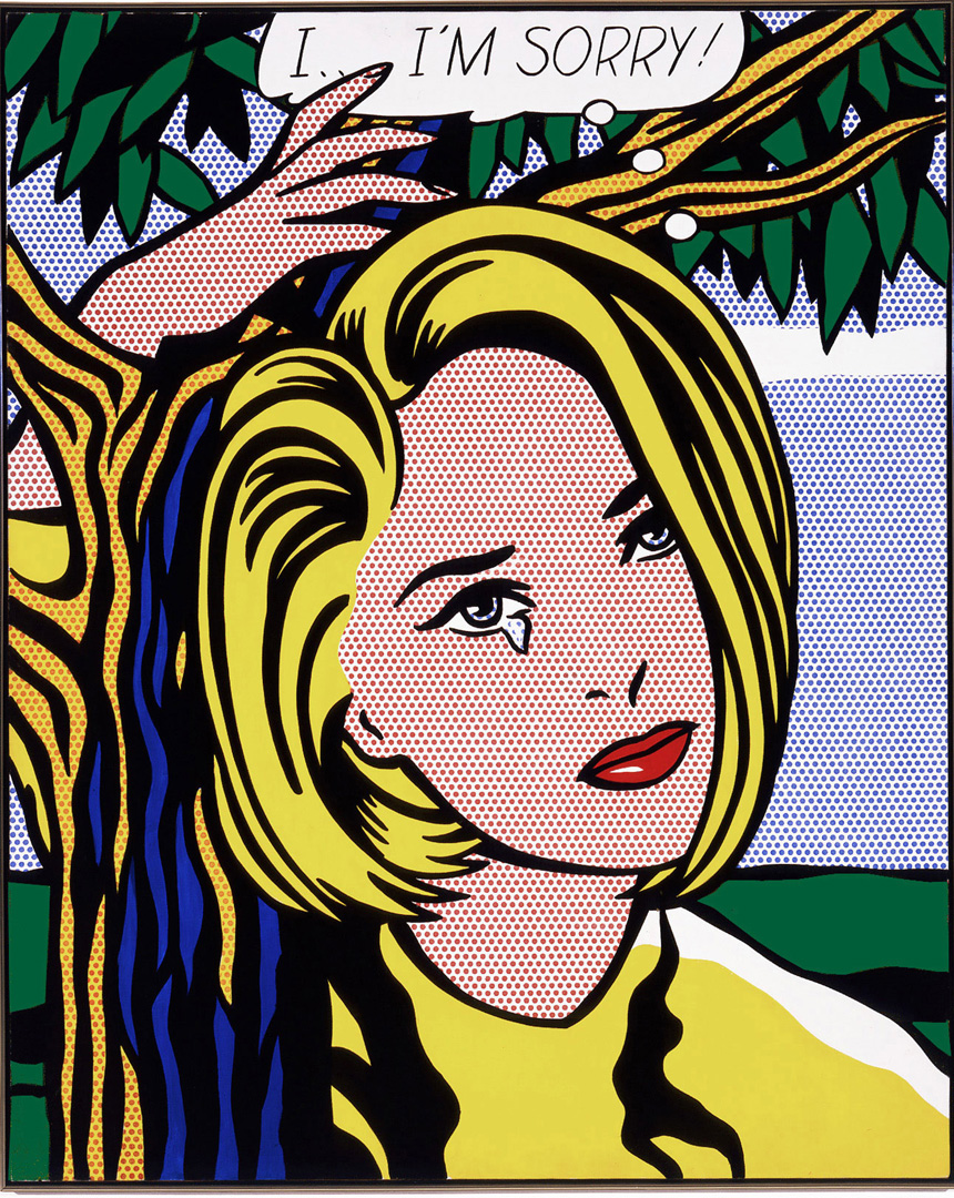 what influenced roy lichtenstein