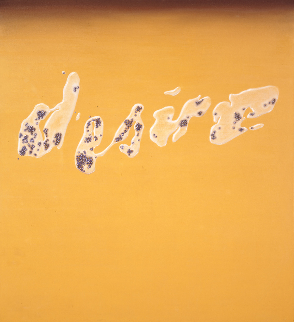 Ed Ruscha - Desire, 1969, oil on canvas