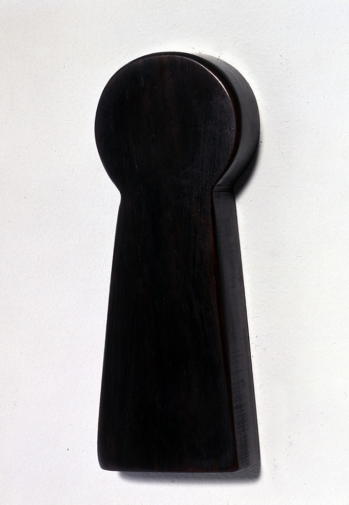 Robert Therrien - No title, 1987, dye on wood