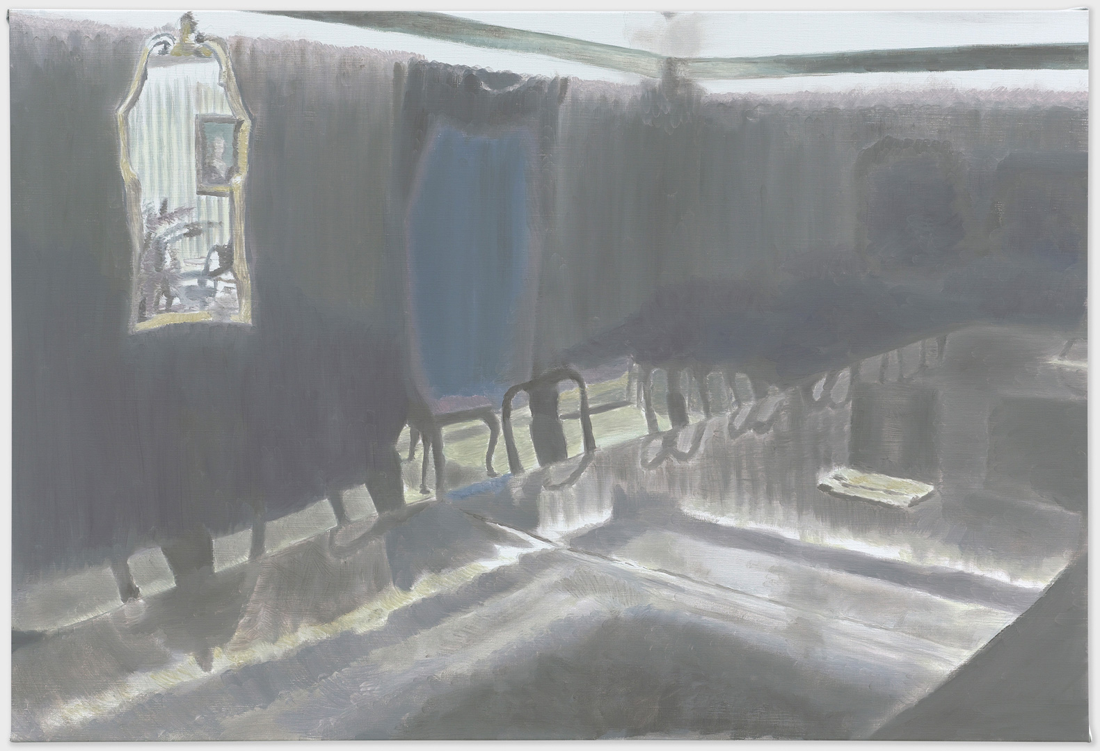 Luc Tuymans - Conference Room, 2010, oil on canvas