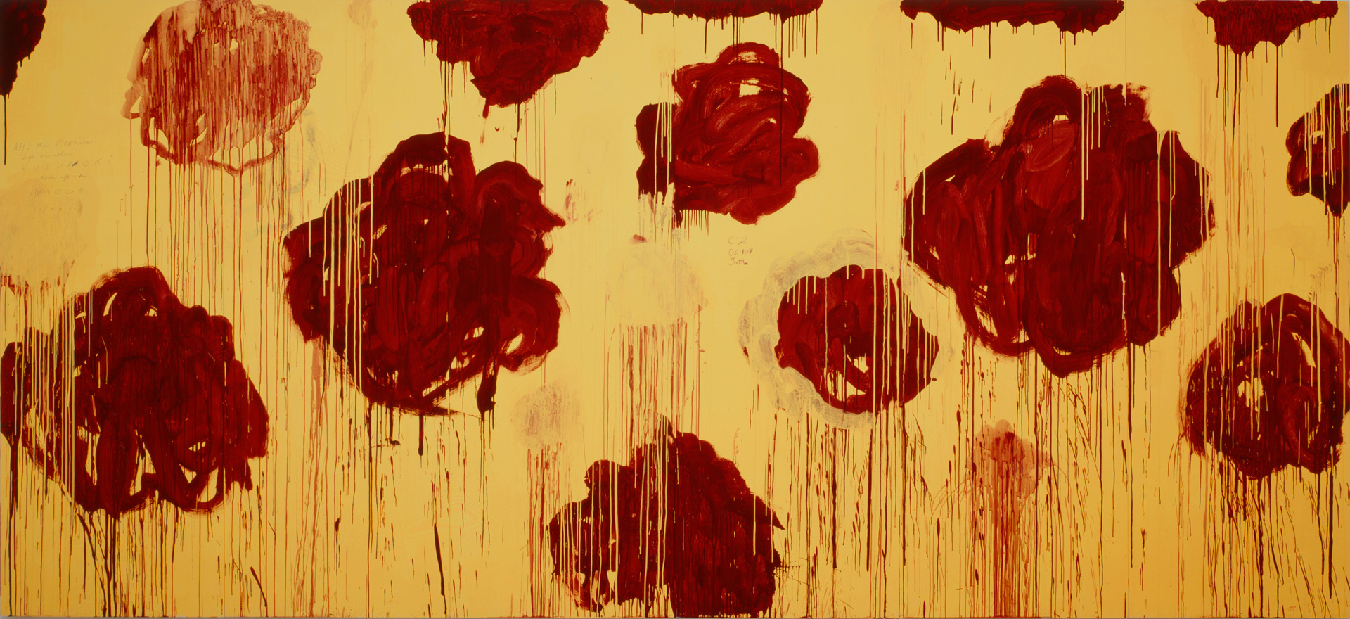 Cy Twombly - Untitled [Gaeta], 2007, acrylic, wax crayon, lead pencil on wooden panel 