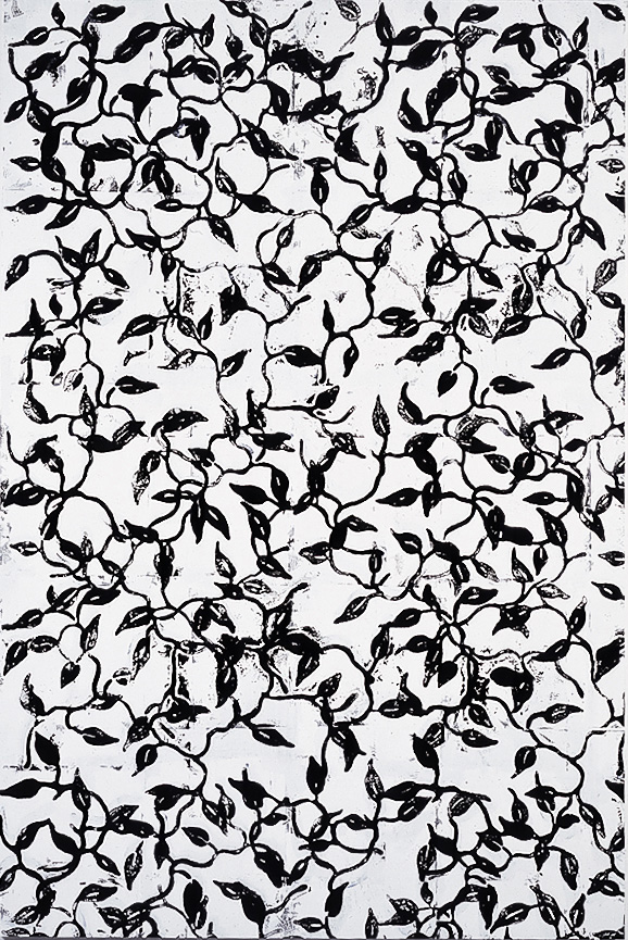 Christopher Wool - Untitled, 1991, enamel on aluminum