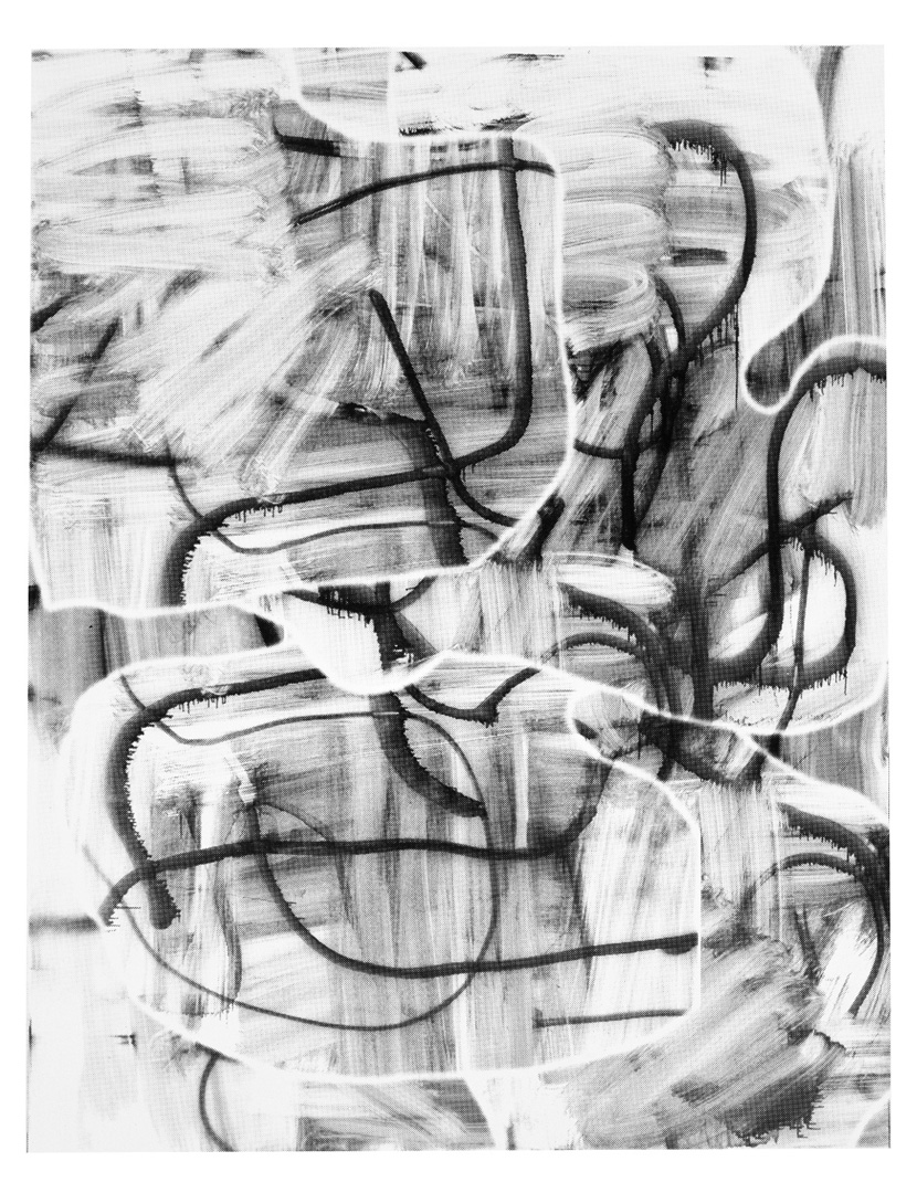 Christopher Wool - Untitled, 2008, silkscreen ink on paper