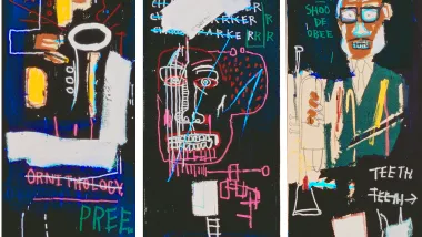 Jean-Michel Basquiat's Horn Players