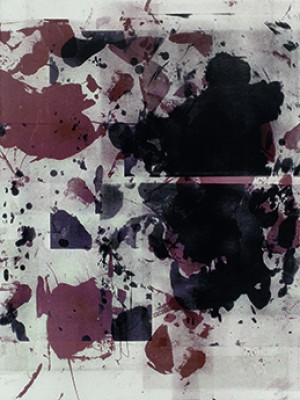 Christopher Wool - Untitled, 2005, silkscreen ink on linen