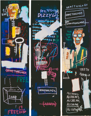Jean‐Michel Basquiat - Horn Players, 1983