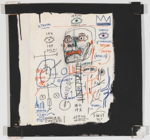 Jean‐Michel Basquiat - Santo 2, 1982