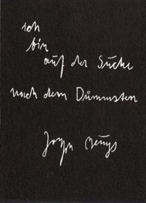 Joseph Beuys - 9 Postkarten: auf der Suche, 1979, offset on cardstock, stamps reproduced