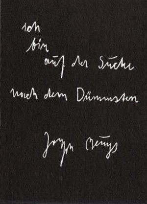 Joseph Beuys - 9 Postkarten: auf der Suche (9 Postcards: On a Search), 1979, offset on cardstock, stamps reproduced