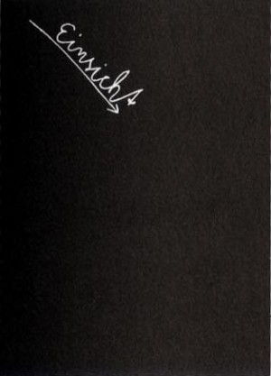 Joseph Beuys - 9 Postkarten: Einsicht (9 Postcards: Insight), 1972, offset on cardstock, stamps reproduced