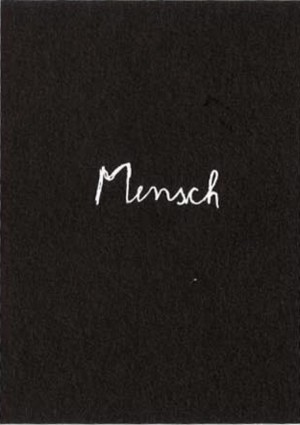Joseph Beuys - 9 Postkarten: Mensch (9 Postcards: Man), 1983, offset on cardstock, stamps reproduced