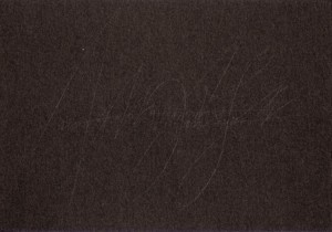 Joseph Beuys - aus Frammenti Veneviani, 1980, silkscreen, graphite on black wove