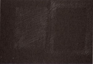 Joseph Beuys - aus Frammenti Veneviani, 1980, silkscreen, graphite on black wove