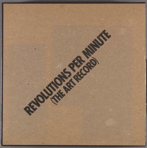 Joseph Beuys - aus Revolutions Per Minute, 1982, offset on cardstock