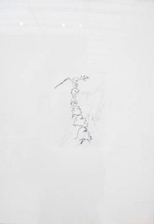 Joseph Beuys - Collezione di grafica: Untitled, 1982, etching on wove, stamped