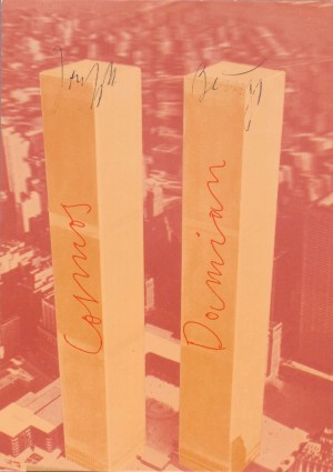 Joseph Beuys - Cosmos und Damian (Cosmos and Damian), 1974, offset on cardstock, stamps reproduced