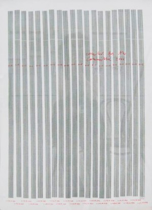 Joseph Beuys - Countdown 2000, 1981, offset on machine-made wove