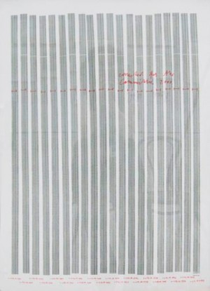 Joseph Beuys - Countdown 2000, 1981, offset on machine-made wove