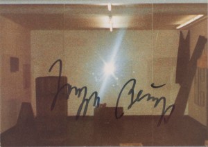 Joseph Beuys - Der Morgen III (The Morning III), 1982, offset on cardstock, stamps reproduced