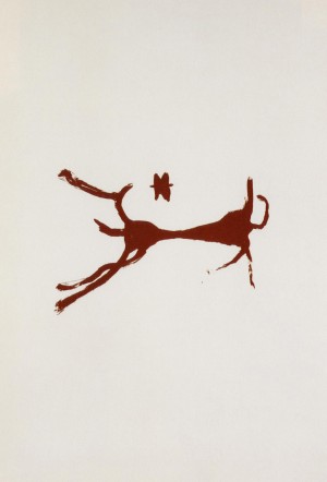 Joseph Beuys - Der Schamane (The Shaman), 1984, silkscreen on cardstock