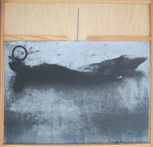 Joseph Beuys - EIN-STEIN-ZEIT, 1984, silkscreen on zinc