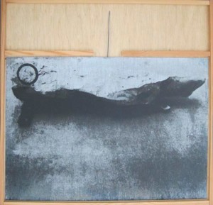 Joseph Beuys - EIN-STEIN-ZEIT (EIN-STEIN-TIME), 1984, silkscreen on zinc
