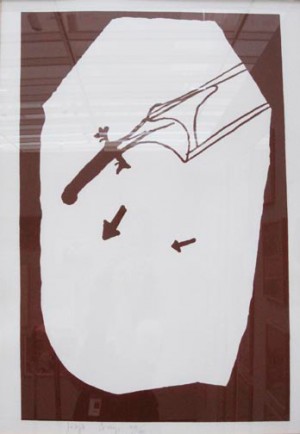 Joseph Beuys - Elch in der Strömung, 1985