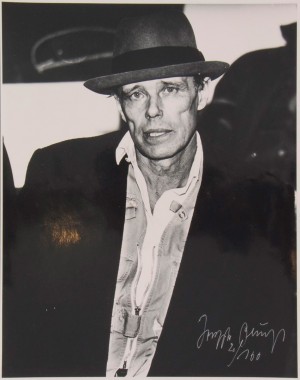 Joseph Beuys - Fanphoto, 1982, photograph