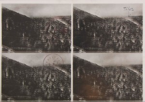 Joseph Beuys - Heidelberg (Tiber), 1970, proof sheet; offset on cardstock, with handwritten inscription, with several stamps